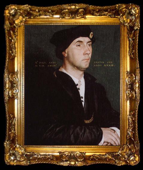 framed  Hans Holbein sir richard southwell, ta009-2
